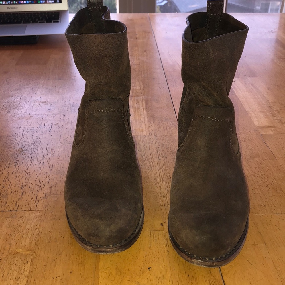 Rag & Bone Mercer Boots 11. Brown suede. Size 39 9